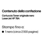 HP Cartuccia Toner originale nero LaserJet 78A - immagine 2