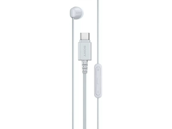 Sony IER-EX15C Auricolare Cablato In-ear Musica e Chiamate USB tipo-C Bianco