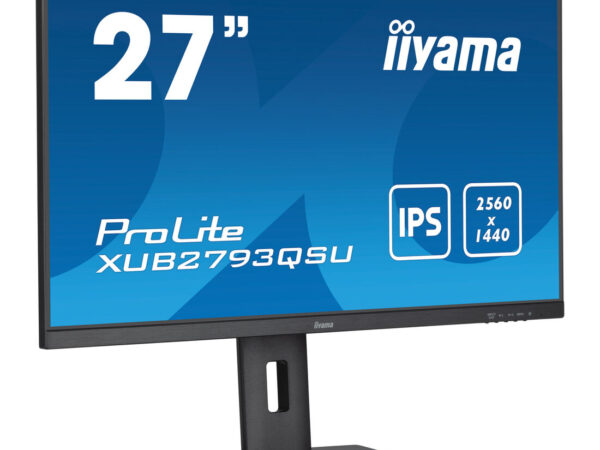 iiyama XUB2793QSU-B7 Monitor PC 68,6 cm (27") 2560 x 1440 Pixel Quad HD LED Nero