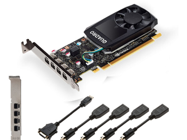 PNY VCQP1000V2-PB scheda video NVIDIA Quadro P1000 V2 4 GB GDDR5