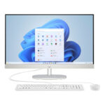 HP All-in-One 27-cr0053nl Intel Core i5 i5-1335U 68,6 cm (27") 1920 x 1080 Pixel PC All-in-one 16 GB DDR4-SDRAM 512 GB SSD Windows 11 Home Wi-Fi 6 (802.11ax) Bianco