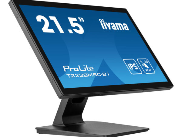 iiyama ProLite T2238MSC-B1 Monitor PC 54,6 cm (21.5") 1920 x 1080 Pixel Full HD LED Touch screen Nero