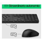 HP Combinazione di tastiera e mouse wireless 650, colore nero - immagine 7