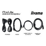 iiyama G-MASTER GB3290QSU-B1 Monitor PC 80 cm (31.5") 2560 x 1440 Pixel Quad HD LED Nero - immagine 22