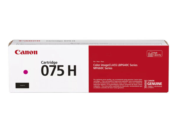 Canon 075 H cartuccia toner 1 pz Originale Magenta