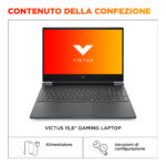 HP Victus Gaming 15-fa2016nl Intel Core i5 i5-13420H Computer portatile 39,6 cm (15.6") Full HD 16 GB DDR5-SDRAM 512 GB SSD NVIDIA GeForce RTX 5050 Wi-Fi 6 (802.11ax) Windows 11 Home Nero - immagine 4