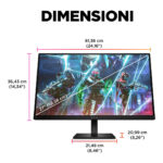 OMEN by HP Monitor da gaming 27" FHD 240 Hz - OMEN 27s - immagine 4