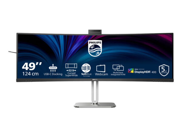 Philips 49B2U6900CH/00 Monitor PC 124 cm (48.8") 5120 x 1440 Pixel Dual QHD LCD Nero