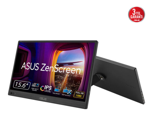 ASUS ZenScreen MB169CK Monitor PC 39,6 cm (15.6") 1920 x 1080 Pixel Full HD LCD Nero