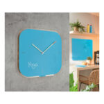 Leitz 90170061 orologio da parete e da tavolo Orologio al quarzo Quadrato Blu - immagine 2
