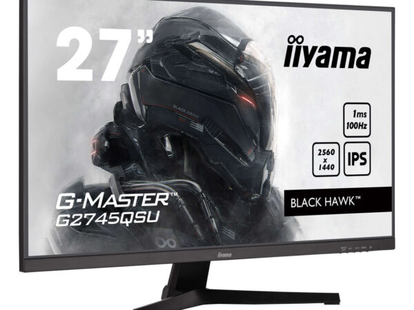 iiyama G-MASTER G2745QSU-B2 Monitor PC 68,6 cm (27") 2560 x 1440 Pixel Wide Quad HD LED Nero