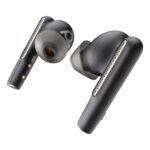 Poly Auricolari nerofumo Voyager Free 60+ UC + Adattatore BT700 USB-C + Custodia di ricarica touchscreen - immagine 2