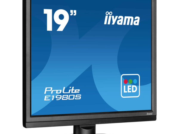 iiyama ProLite E1980S-B1 Monitor PC 48,3 cm (19") 1280 x 1024 Pixel VGA LED Nero