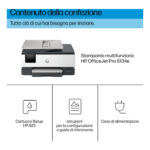 HP OfficeJet Pro 8134e Wireless All-in-One Colore Stampante, Instant Ink; Stampa fronte/retro - immagine 2