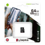 Kingston Technology Scheda micSDXC Canvas Select Plus 100R A1 C10 da 64GB confezione singola senza adattatore - immagine 3