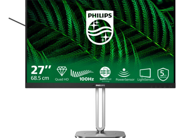 Philips 5000 series 27B2G5500/00 Monitor PC 68,6 cm (27") 2560 x 1440 Pixel Quad HD LCD Antracite