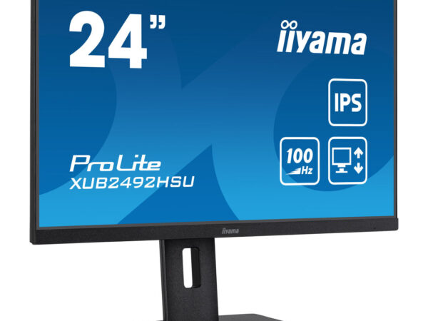 iiyama XUB2492HSU-B6 Monitor PC 60,5 cm (23.8") 1920 x 1080 Pixel Full HD LED Nero
