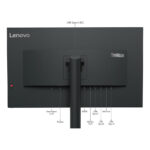 Lenovo ThinkVision T32p-30 LED display 80 cm (31.5") 3840 x 2160 Pixel 4K Ultra HD Nero - immagine 10