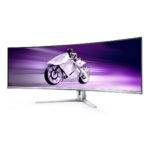 Philips Evnia 8000 49M2C8900L/00 Monitor PC 124,2 cm (48.9") 5120 x 1440 Pixel Dual QHD QD-OLED Bianco - immagine 13