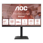 AOC E4 U27E4CV Monitor PC 68,6 cm (27") 3840 x 2160 Pixel 4K Ultra HD LED Nero