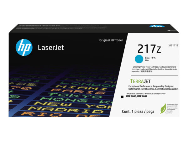 HP Cartuccia toner originale ciano ad altissima capacità LaserJet 217Z