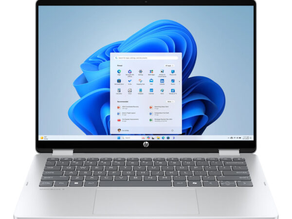 HP OmniBook 5 Flip 14-fp0003nl Intel Core i5 i5-1334U Ibrido (2 in 1) 35,6 cm (14") Touch screen 2K 16 GB LPDDR5-SDRAM 512 GB SSD Wi-Fi 6 (802.11ax) Windows 11 Home Argento