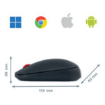 Leitz Cosy mouse Ufficio Ambidestro RF senza fili + Bluetooth 4000 DPI - immagine 7