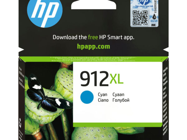 HP Cartuccia di inchiostro ciano originale 912XL ad alta capacità