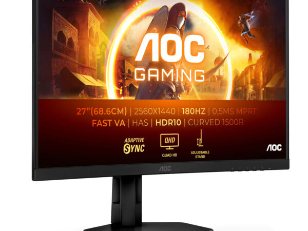 AOC G4 CQ27G4X Monitor PC 68,6 cm (27") 2560 x 1440 Pixel Quad HD LCD Nero