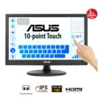 ASUS Touch VT169HE Monitor PC 39,6 cm (15.6") 1920 x 1080 Pixel Full HD LED Touch screen Da tavolo Nero