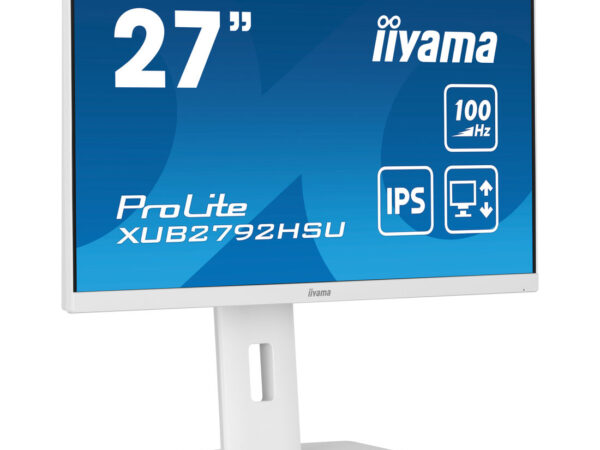 iiyama ProLite XUB2792HSU-W6 LED display 68,6 cm (27") 1920 x 1080 Pixel Full HD Bianco