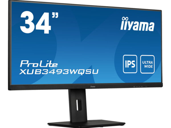 iiyama ProLite XUB3493WQSU-B5 Monitor PC 86,4 cm (34") 3440 x 1440 Pixel UltraWide Quad HD LED Nero