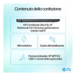 HP OmniBook Ultra Flip 14-fh0010nl Copilot+ PC Intel Core Ultra 7 258V Ibrido (2 in 1) 35,6 cm (14") Touch screen 3K 32 GB LPDDR5x-SDRAM 1 TB SSD Wi-Fi 7 (802.11be) Windows 11 Home Blu - immagine 3