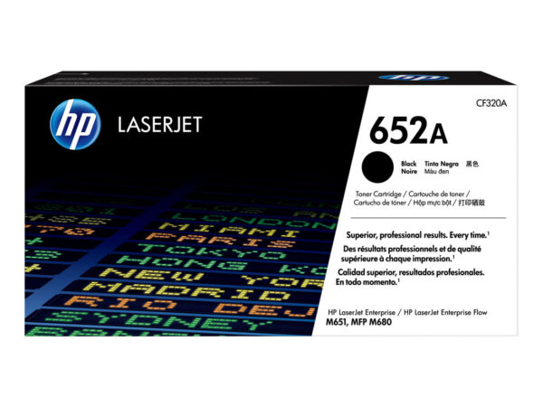 HP Cartuccia toner originale nero LaserJet 652A