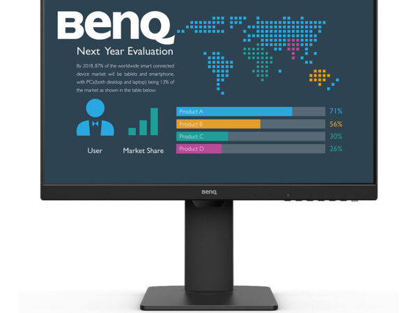 BenQ BL2486TC Monitor PC 60,5 cm (23.8") 1920 x 1080 Pixel Full HD Nero