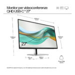 HP Series 5 Pro Monitor serie 5 Pro QHD USB-C da 27" - 527pu - immagine 4