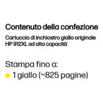 HP Cartuccia di inchiostro giallo originale 912XL ad alta capacità - immagine 3