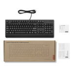 Lenovo 4Y41R64588 tastiera Casa/ufficio USB Inglese US Nero - immagine 4