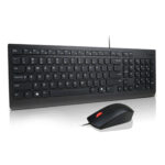 Lenovo Essential Wired Combo Black US Euro tastiera Mouse incluso Universale USB Nero - immagine 2