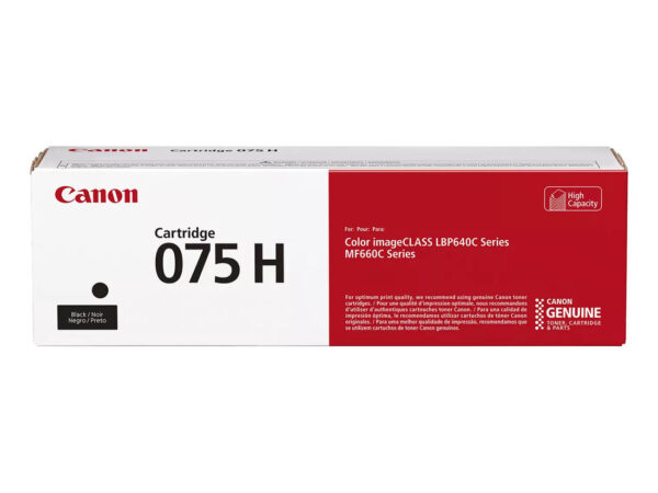 Canon 075 H cartuccia toner 1 pz Originale Nero