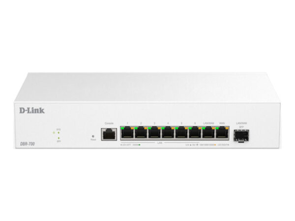 D-Link DBR-700 router cablato 2.5 Gigabit Ethernet Bianco