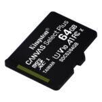 Kingston Technology Scheda micSDXC Canvas Select Plus 100R A1 C10 da 64GB confezione singola senza adattatore - immagine 2