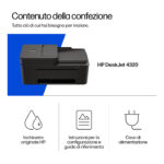 HP DeskJet 4320 Wireless All-in-One Colore Stampante - immagine 4