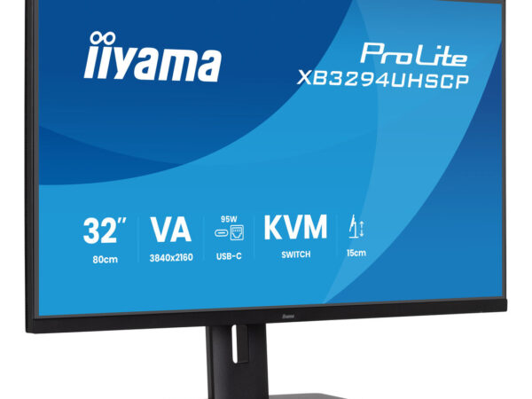 iiyama XB3294UHSCP-B1 Monitor PC 80 cm (31.5") 3840 x 2160 Pixel 4K Ultra HD Nero