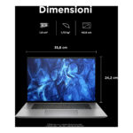 HP ZBook Studio G11 Intel Core Ultra 7 155H Workstation mobile 40,6 cm (16") WQUXGA 32 GB DDR5-SDRAM 1 TB SSD NVIDIA RTX 3000 Ada Wi-Fi 7 (802.11be) Windows 11 Pro AI PC, AI Workstation Grigio - immagine 3