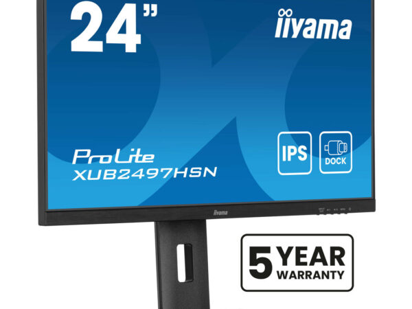 iiyama ProLite XUB2497HSN-B2 Monitor PC 60,5 cm (23.8") 1920 x 1080 Pixel Full HD LED Nero