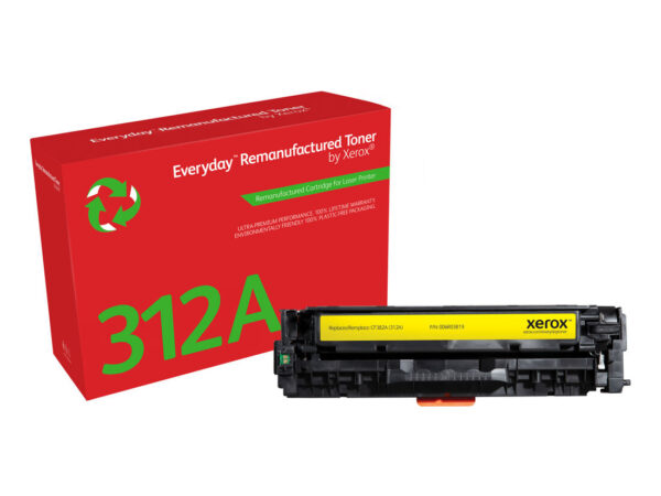 Toner rigenerato Everyday di Xerox Giallo compatibile con HP 312A (CF382A), Capacità standard