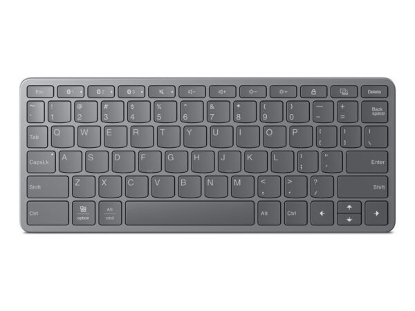 Lenovo ZG38C05814 tastiera Universale USB + Bluetooth QWERTY Grigio