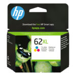 HP Cartuccia originale inchiostro tricromia ad alta capacità 62XL