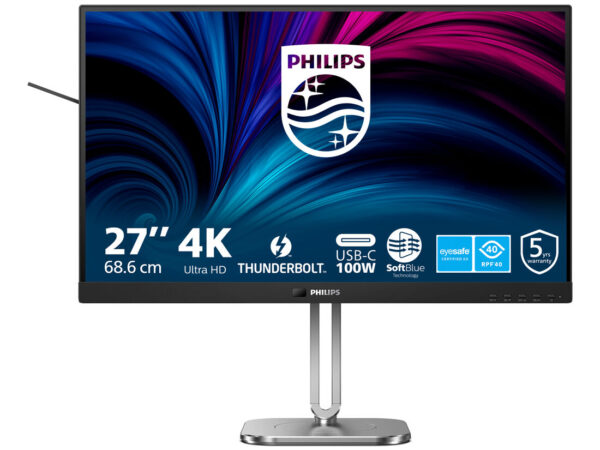 Philips 6000 series 27B2U6903/00 Monitor PC 68,6 cm (27") 3840 x 2160 Pixel 4K Ultra HD LED Antracite